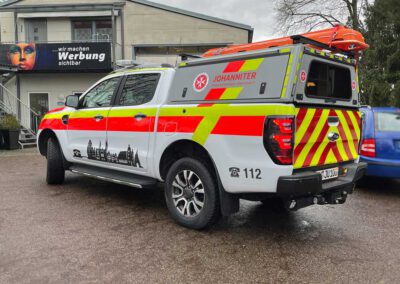 Fahrzeugbeschriftung Einsatzfahrzeug