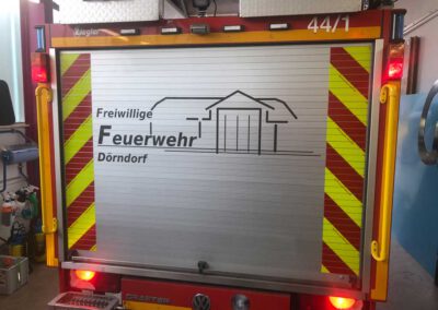 Fahrzeugbeschriftung Feuerwehr Reflexfolie 2020