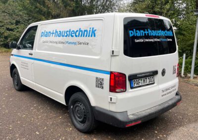 Fahrzeugbeschriftung VW Transporter