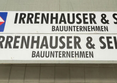 Kranbanner Liebherr 53K Ausleger