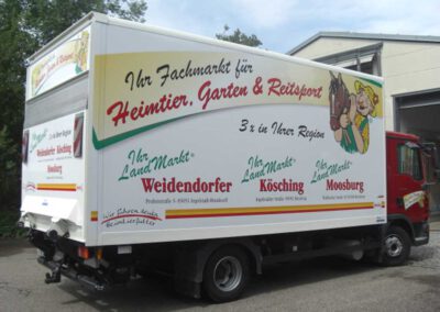 LKW Beschriftung Ingolstadt