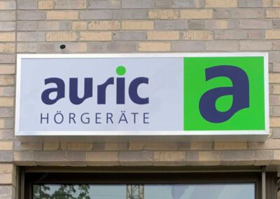 Leuchtkasten mit transluzenter Folie