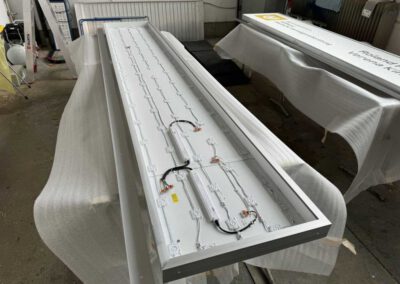 Leuchtkasten umrüsten auf LED Technik