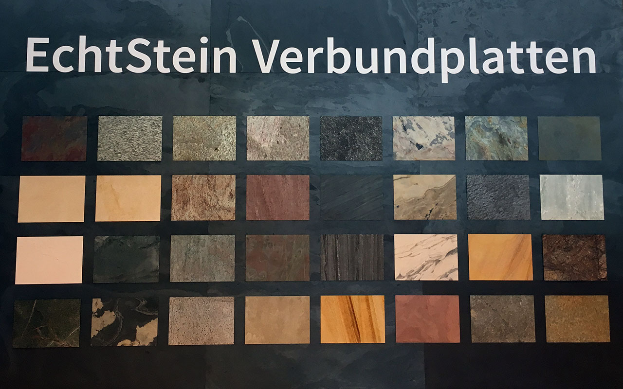 Verbundplatten aus Echtstein