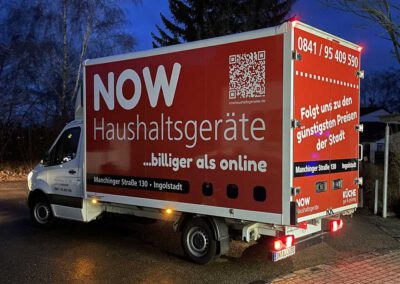 Fahrzeugbeschriftung LKW Ingolstadt