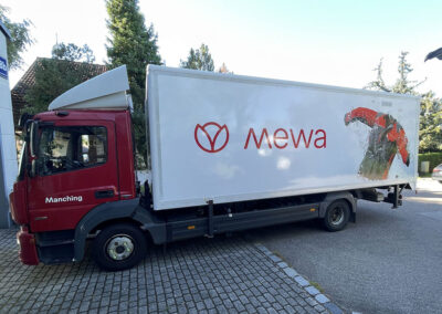 Fahrzeugbeschriftung LKW Manching