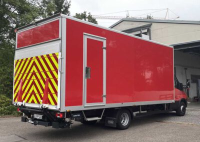 Fahrzeugbeschriftung LKW Vollfolierung