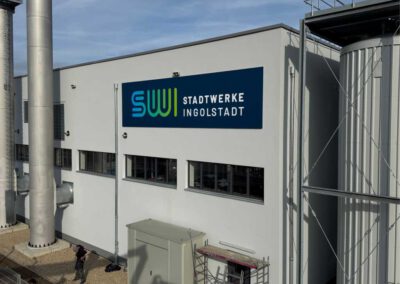 Firmenschild 7600x2000mm