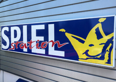 Leuchtkasten mit Acrylscheibe