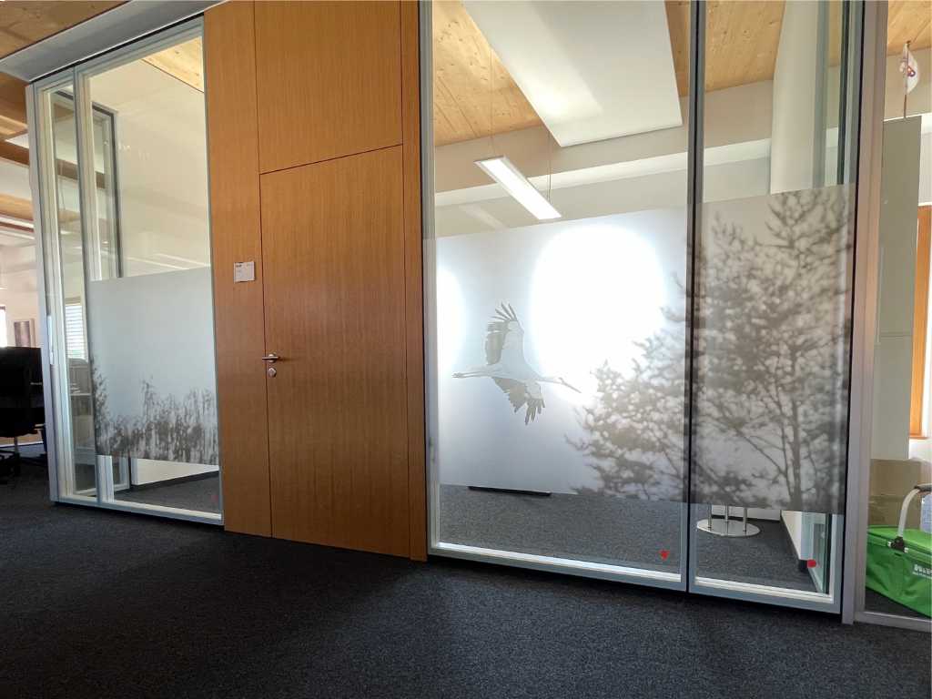 Sichtschutzfolie mit Digitaldruck